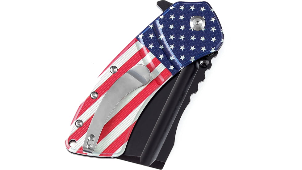 Kansept Knives XL Korvid Linerlock Flag