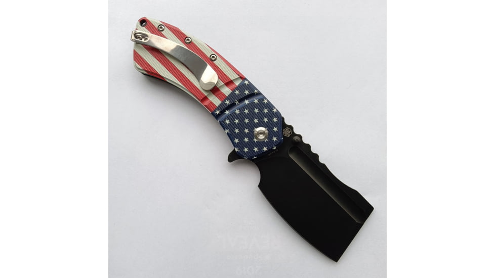 Kansept Knives XL Korvid Linerlock Flag