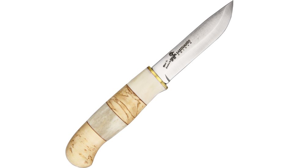Karesuando Willow Grouse Fixed Blade Knife, 3.75in, Sandvik 12C27 Steel KAR3524