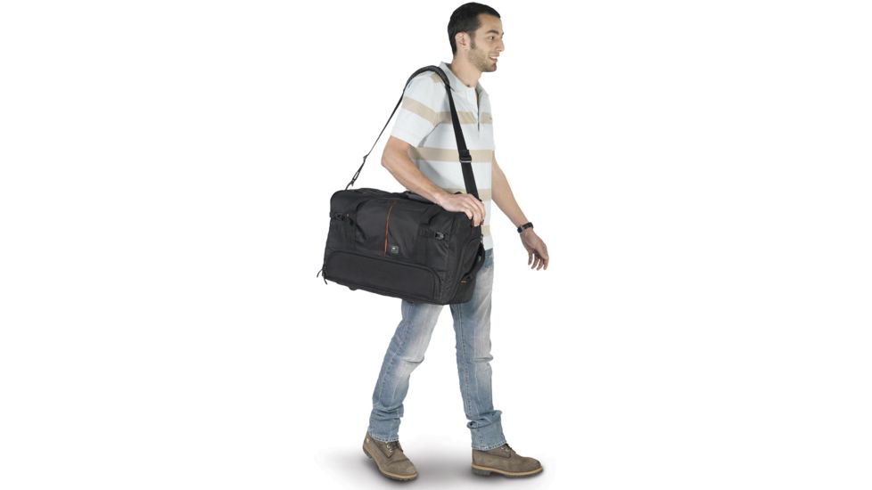 Kata Shoulder bag for Video DSLR setup with video accessories and laptop