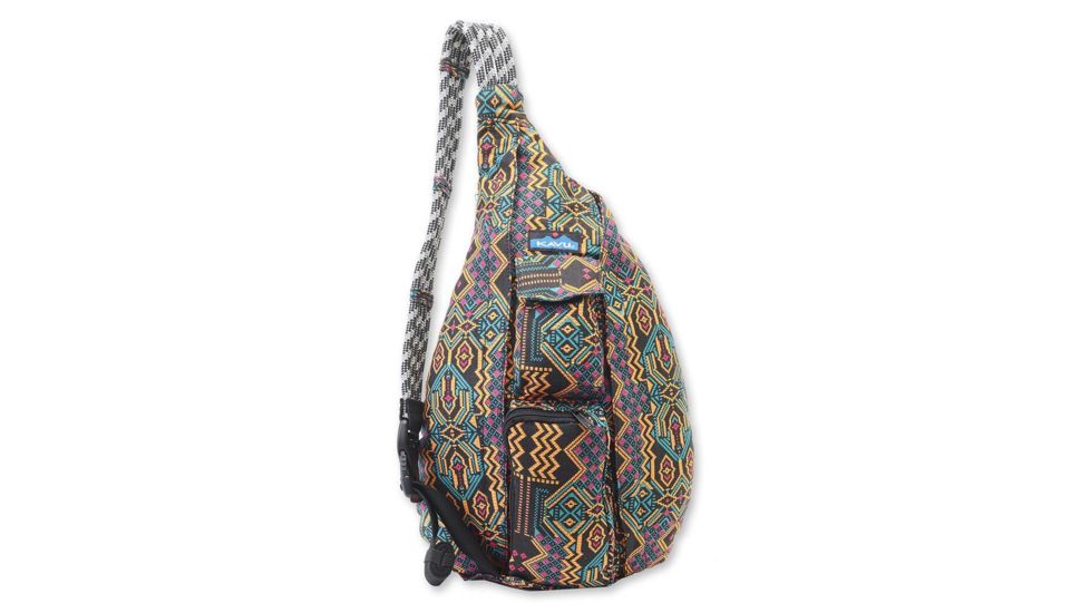 KAVU Rope Bag Handbag - Womens, Pixel Palace, 923-774-