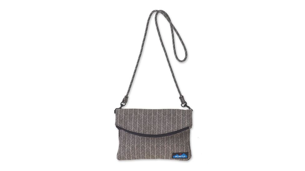 KAVU Slingaling Handbag - Womens, Chevron Shower, 9046-788-