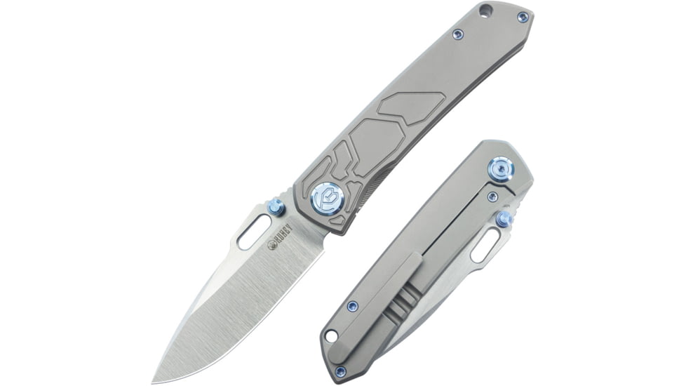 KB Knives Blackout Framelock Ti Gray, KUB259A