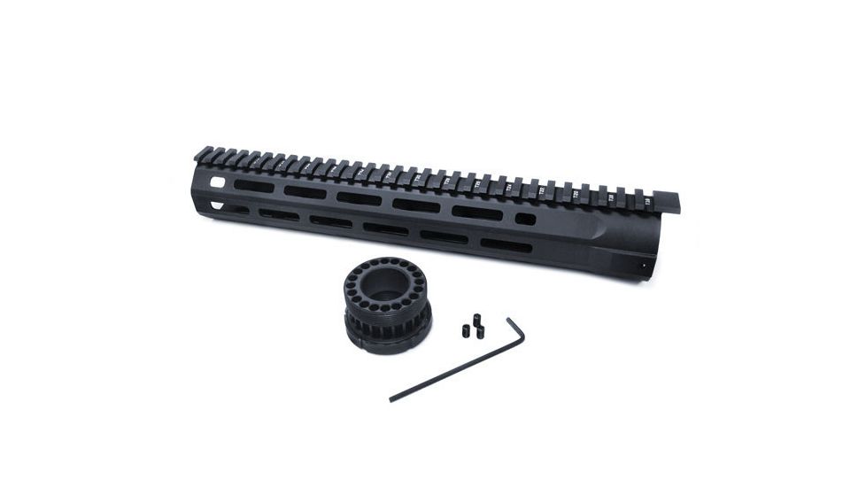 KE Arms 7-Sided Mlok Free-Float Rail, 12.5 in, 1-50-03-037
