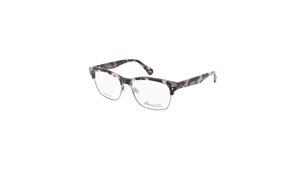 Kenneth Cole KC0221 Eyeglass Frames - Dark Brown Frame Color