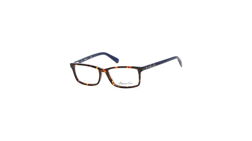 Kenneth Cole KC0238 Eyeglass Frames - Dark Havana Frame Color