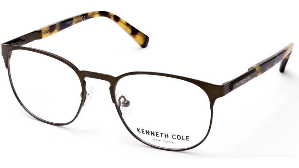 Kenneth Cole KC0267 Eyeglass Frames - Matte Dark Green Frame Color