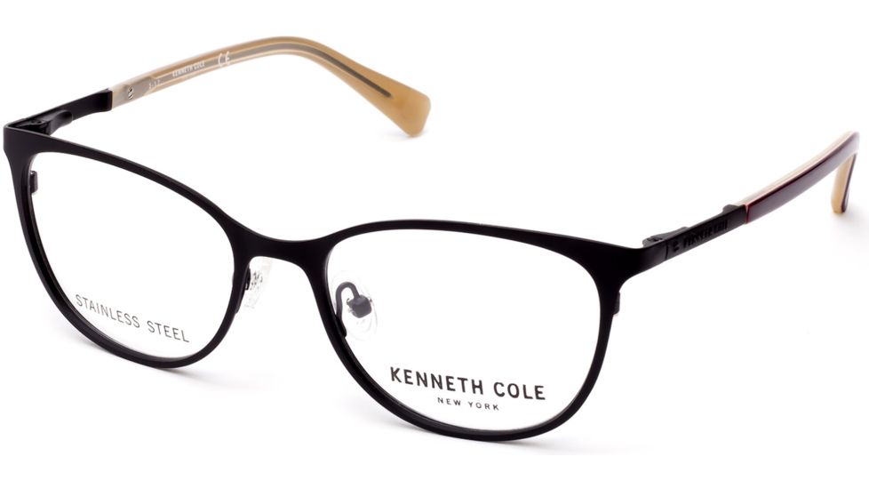 Kenneth Cole KC0270 Eyeglass Frames - Matte Black Frame Color