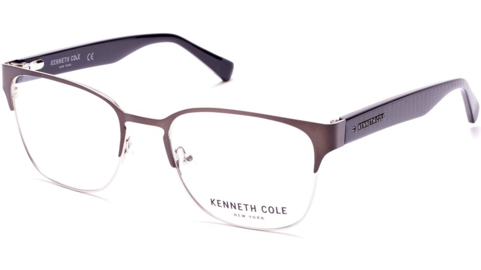 Kenneth Cole KC0286 Eyeglass Frames - Matte Gunmetal Frame Color
