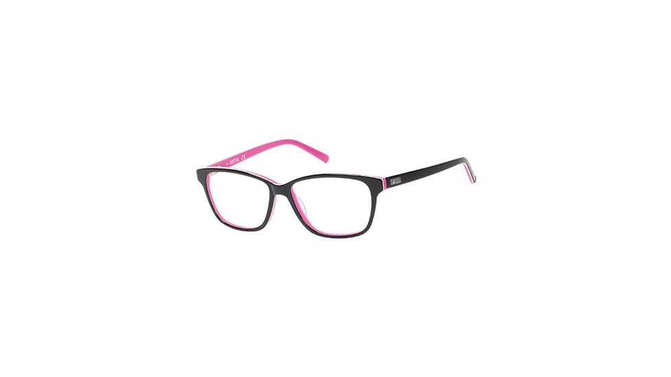 Kenneth Cole KC0764 Eyeglass Frames - Shiny Black Frame Color