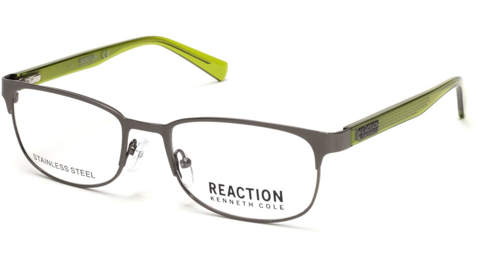 Kenneth Cole KC0801 Eyeglass Frames - Matte Gunmetal Frame Color