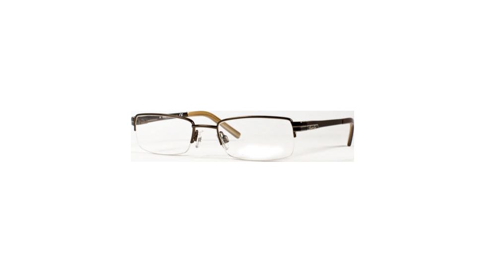 Kenneth Cole New York KC0131 Eyeglass Frames - Shiny Dark Brown Frame Color