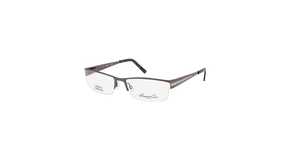 Kenneth Cole New York KC0166 Eyeglass Frames - Shiny Gun Metal Frame Color