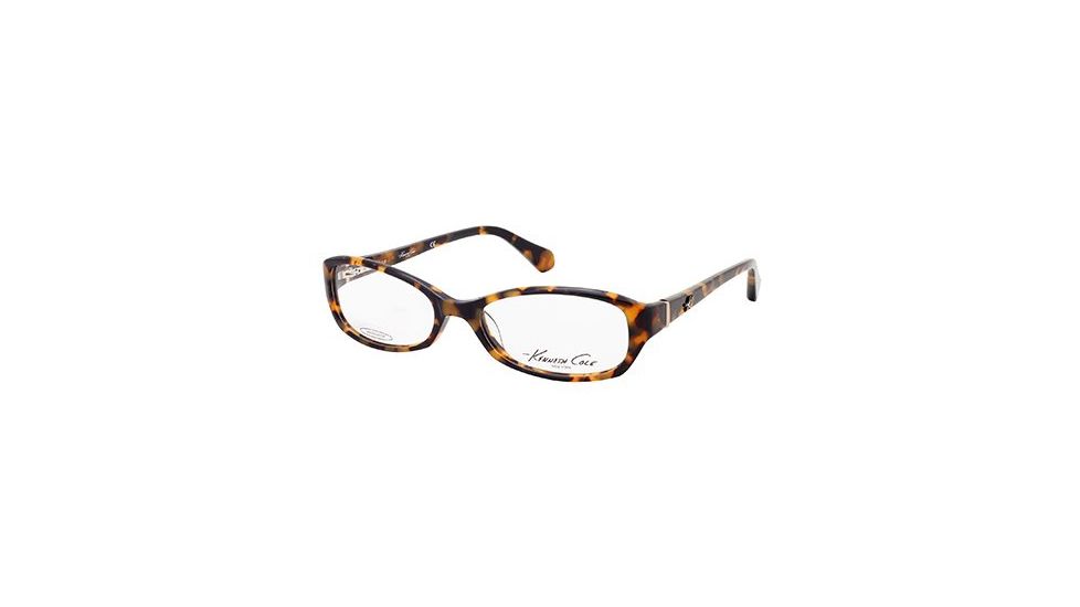 Kenneth Cole New York KC0182 Eyeglass Frames - Dark Havana Frame Color