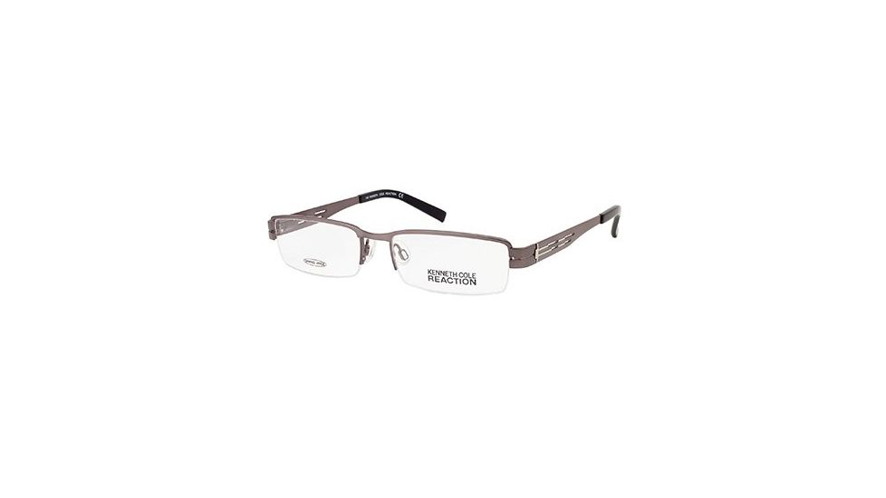 Kenneth Cole Reaction KC0709 Eyeglass Frames - Matte Gun Metal Frame Color