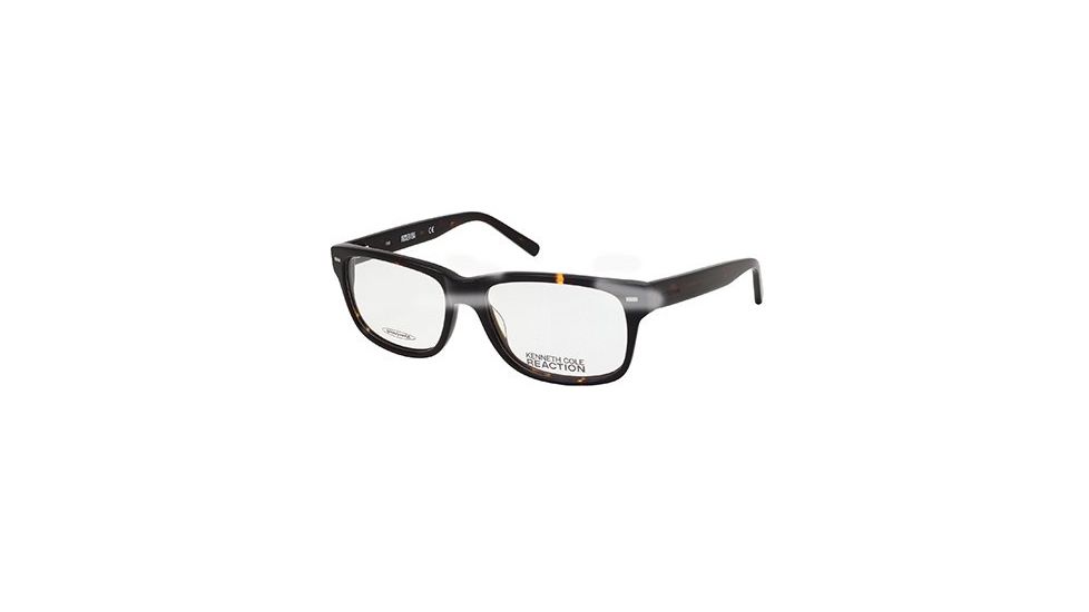 Kenneth Cole Reaction KC0722 Eyeglass Frames - Dark Havana Frame Color
