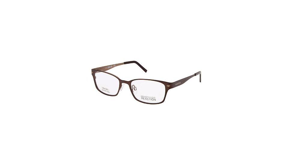 Kenneth Cole Reaction KC0740 Eyeglass Frames - Dark Brown Frame Color