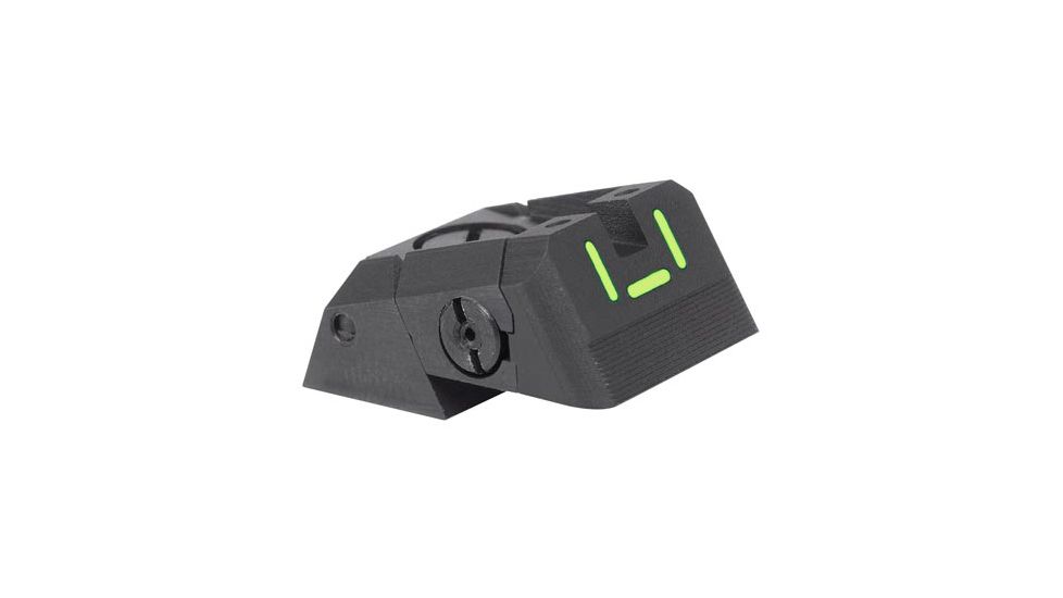 Kensight DAS 1911 Defense Adjustable Rear Sight in.U in. Trijicon Tritium insert - Night Sights Serrated Blade, Black, 860-638