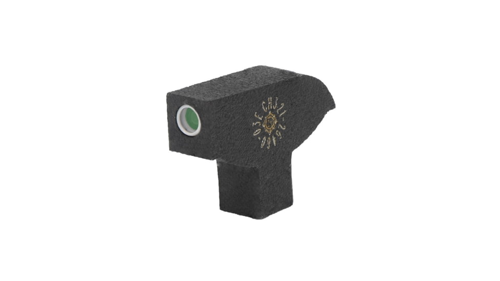 Kensight GI Series Colt M1911-A1 Series 80 Tenon 0.125in Tritium Staked Patridge 1911 Front Sight, Black, 870-112