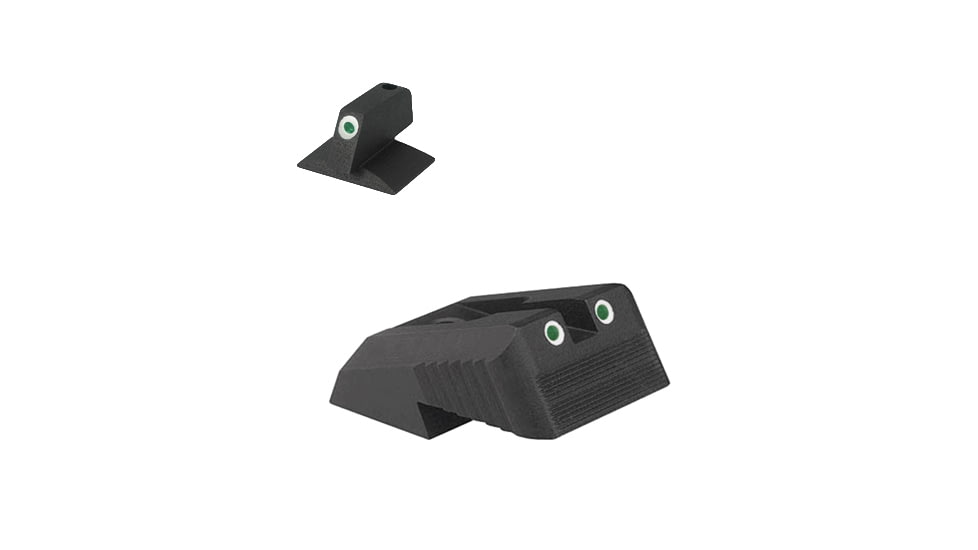 Kensight Springfield Serrated Blade Tritium Rear Night Sight, Black, 971-622
