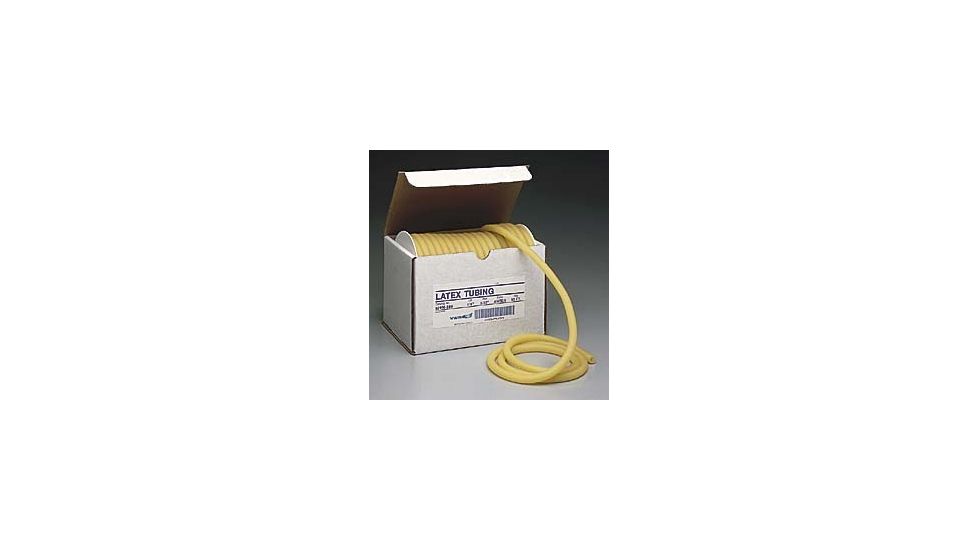 Kent Elastomer Amber Latex Rubber Tubing 606R 50' Reel Length