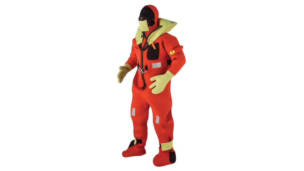 Kent Sporting Goods Commercial Immersion Suit - USCG/SOLAS Version - Orange - Small 49803