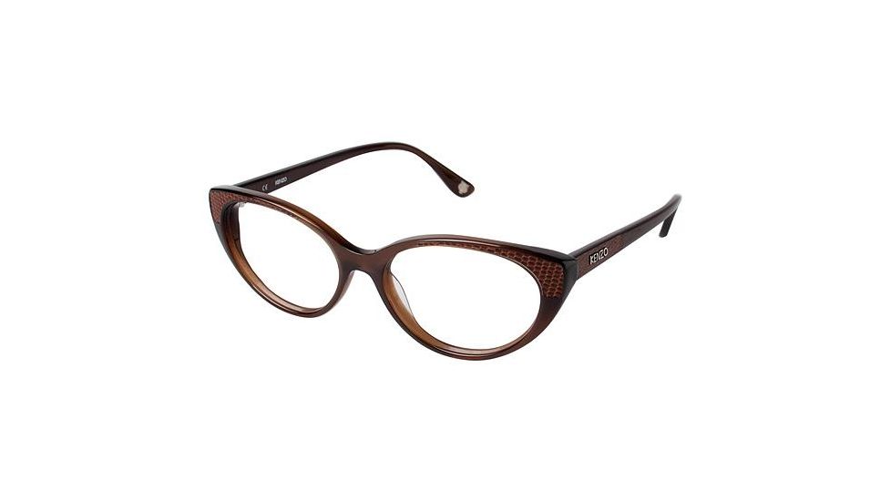 Kenzo 2220 Eyeglass Frames - Frame BROWN KZ222003