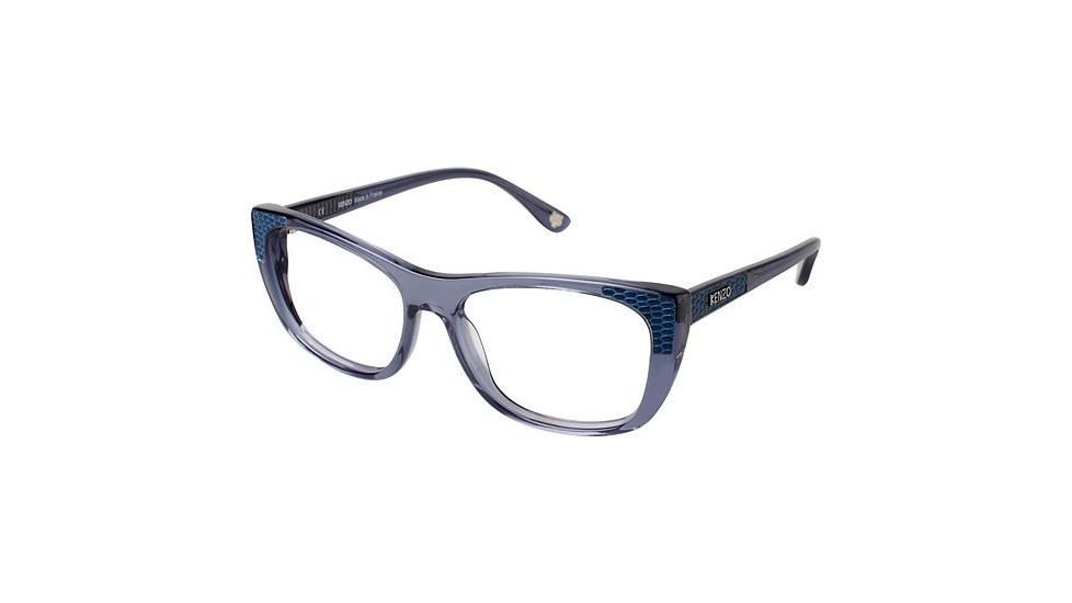 Kenzo 2221 Eyeglass Frames - Frame BLUE KZ222102