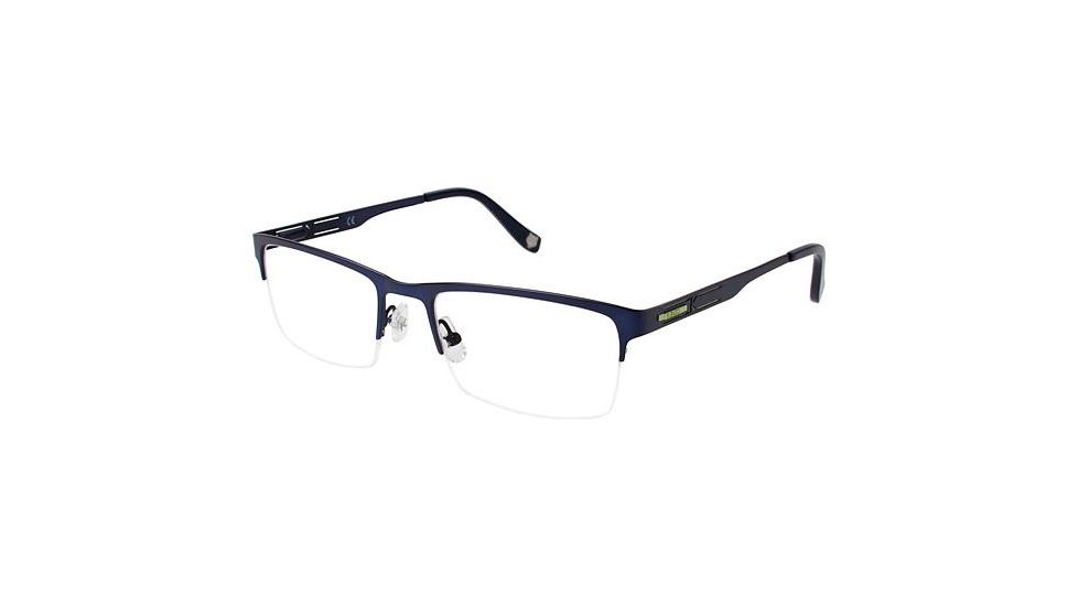 Kenzo 4174 Eyeglass Frames - Frame BLUE HORN KZ417402