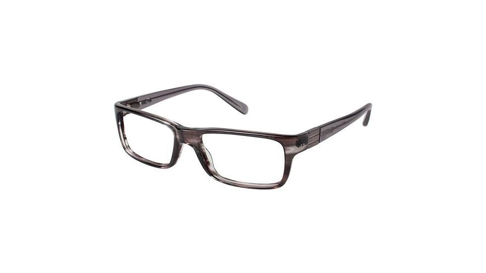 Kenzo 4177 Eyeglass Frames - Frame GREY HORN, Size 53/17mm KZ417703