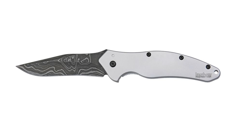 Kershaw Damascus Shallot A/O Knife KS1840DAM