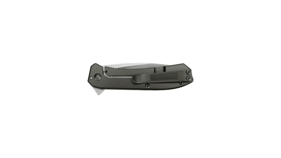 Kershaw Rexford Folding Knife, 2.5in, Stainless Steel Drop Point, 410 Stainless Handle, 3870
