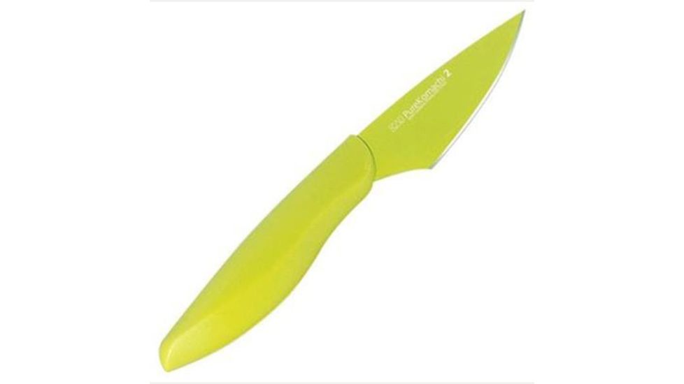 Kershaw PK2 Paring, 3.5 in., Light Green Handle,Blade, w/Sheath KAB5068