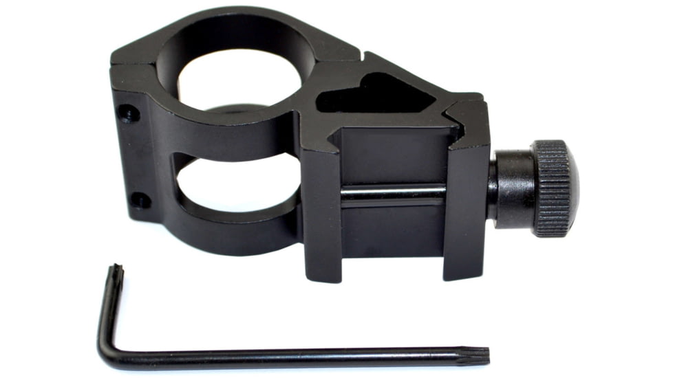 Kexuan 2 in Scope Ring w/Side Offset, Black, PT-25OF01