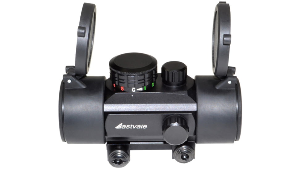 Kexuan 35mm Kexuan Compact Tactical R/G Dot Scope w/Mount, Black, KX RD35