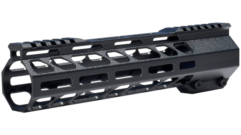 Kexuan M-LOK Free Float Handguard for .308 DPMS Low Profile Uppers, 10 in, Black, MM38E10-L