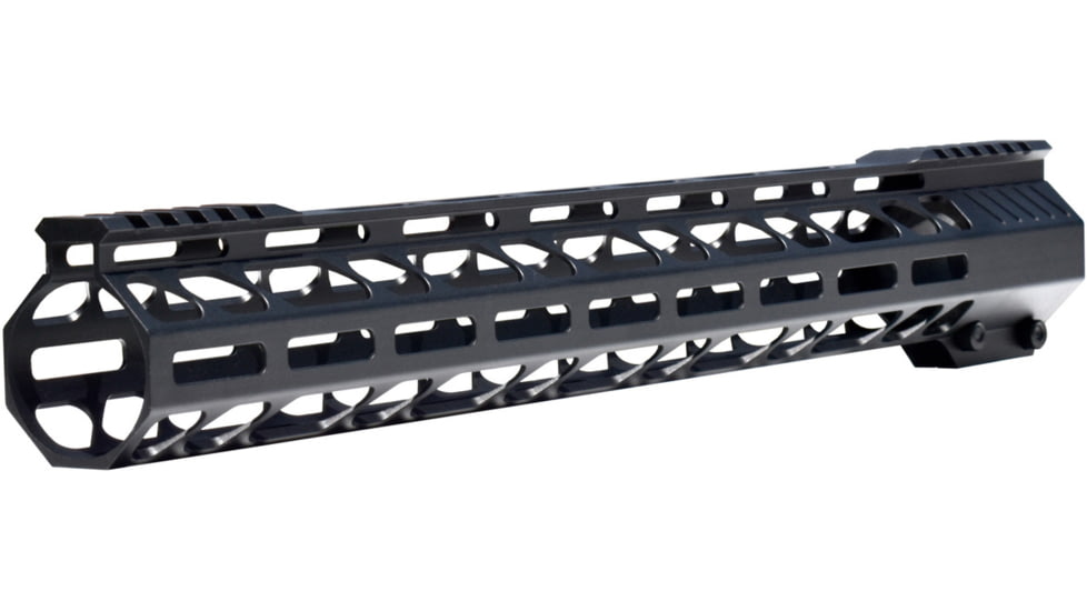 Kexuan M-LOK Free Float Handguard for .308 DPMS High Profile Uppers, 17 in, Black, MM38E17-H