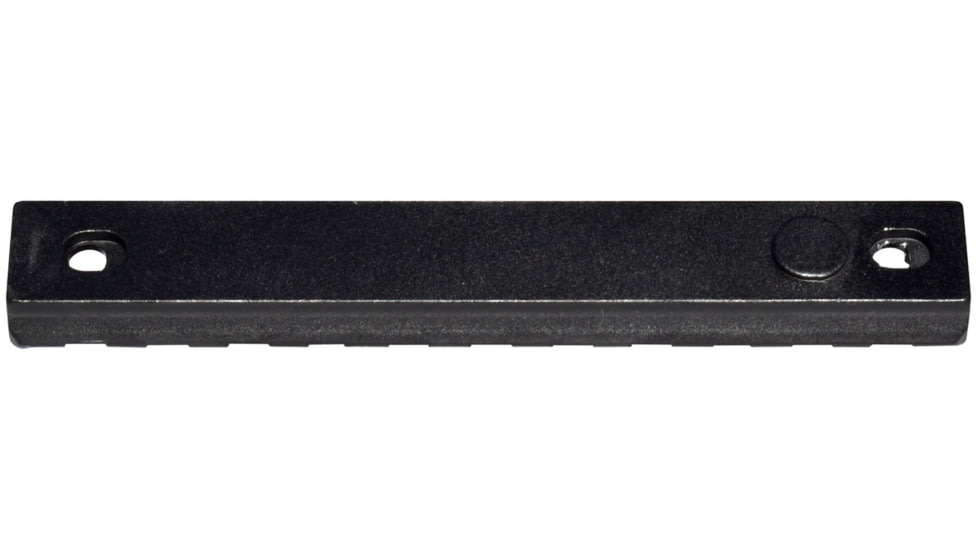 Kexuan Picatinny Rail Section for KeyMod Style Mounts, 11 Slot, Black, RL-KM11