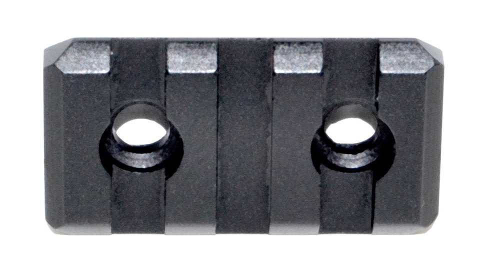Kexuan Picatinny Rail Section for KeyMod Style Mounts, 3 Slot, Black, RL-KM3