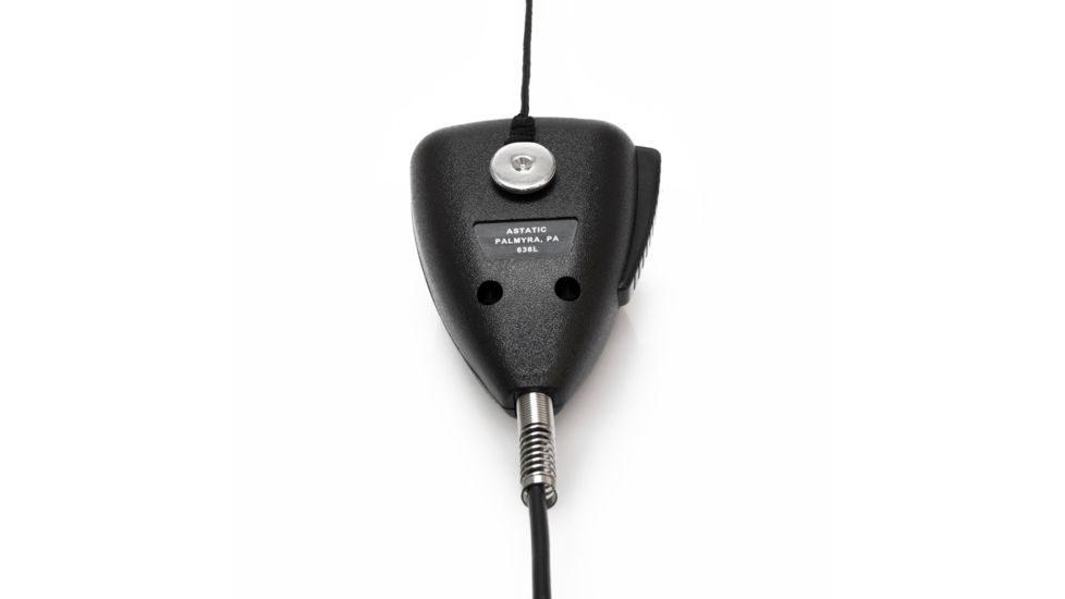 Key-Bak Mic-Bak Radio Retractable Tether, w/ Ratch-It Carabiner 36 in, Black 0KR3-4A11