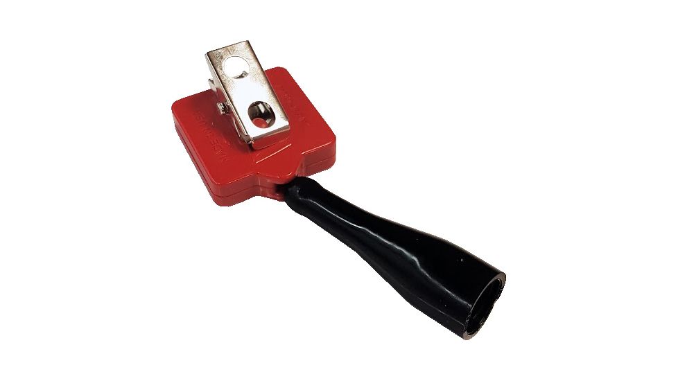 Key-Bak Mini-Bak Square Pencil Pull,Swivel Clip,Nylon Cord,Red,36in., NO KEY0069-S24