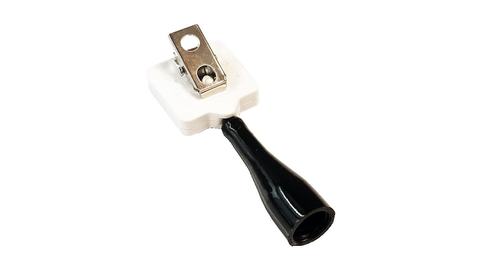Key-Bak Mini-Bak Square Pencil Pull,Swivel Clip,Nylon Cord,Wht, 36in, NO KEY0067-2S4