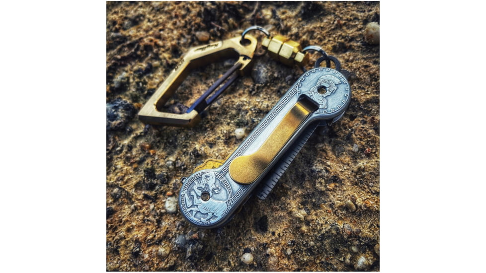 KeyBar Alum Engraved Olympian