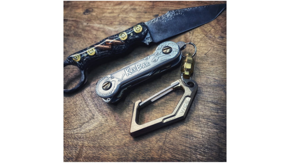 KeyBar Alum Engraved Olympian