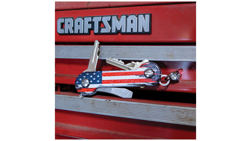 KeyBar Aluminum American Flag