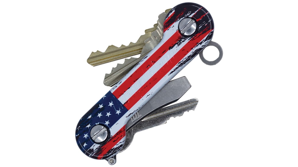 KeyBar Aluminum American Flag
