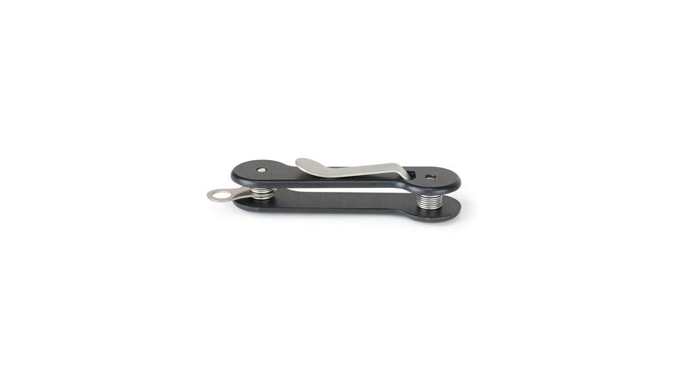 KeyBar Anodized Aluminum Key Organizer, Black KEY000B