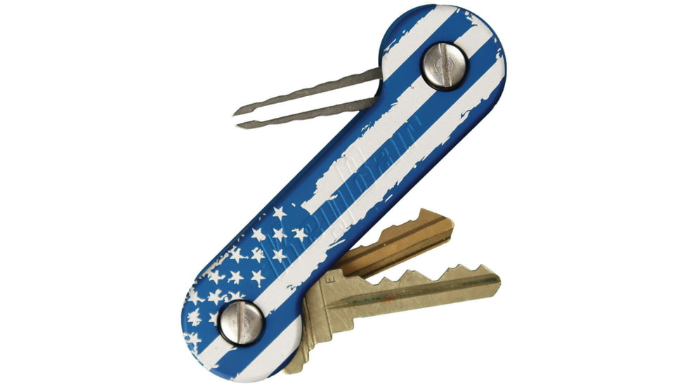 KeyBar Flag Aluminum Blue