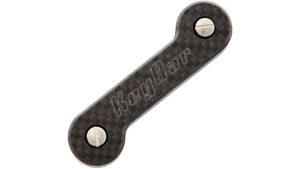 KeyBar KeyBar Aluminum CF Spar, 3.5in Overall, ENGRVD-SPRTN-BP