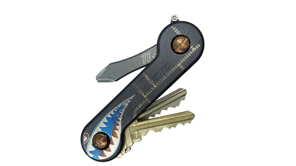 KeyBar KeyBar Ti Stealth Bomber, 3.5 overall, TKB-MDNT-BMBR